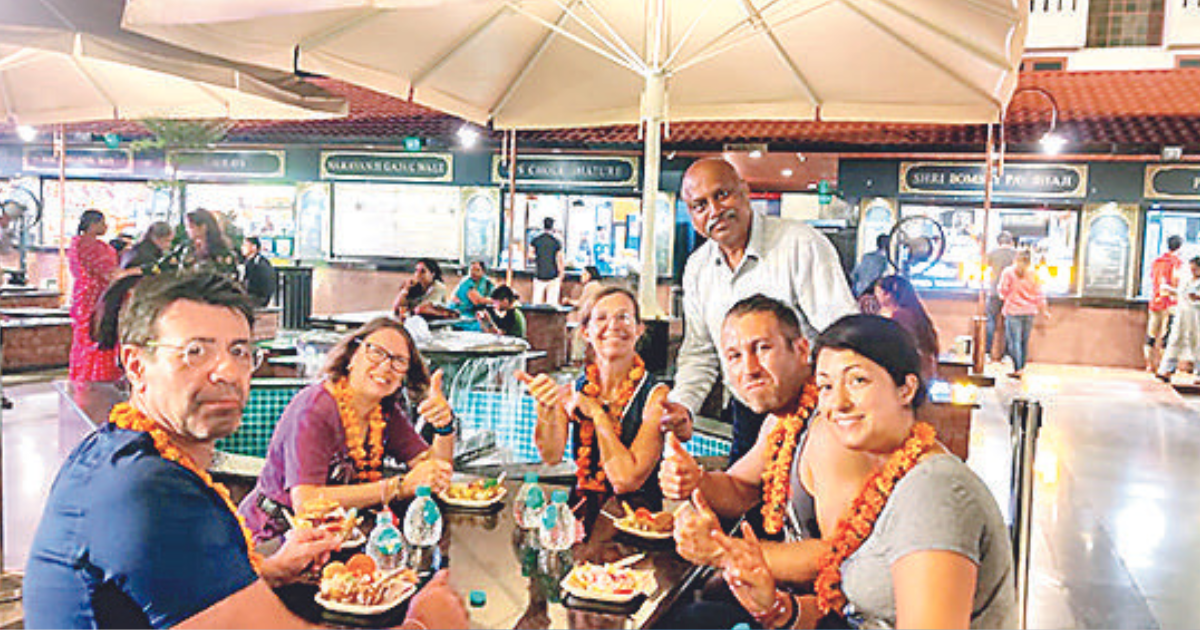 French tourists get a taste of Rajasthani hospitality